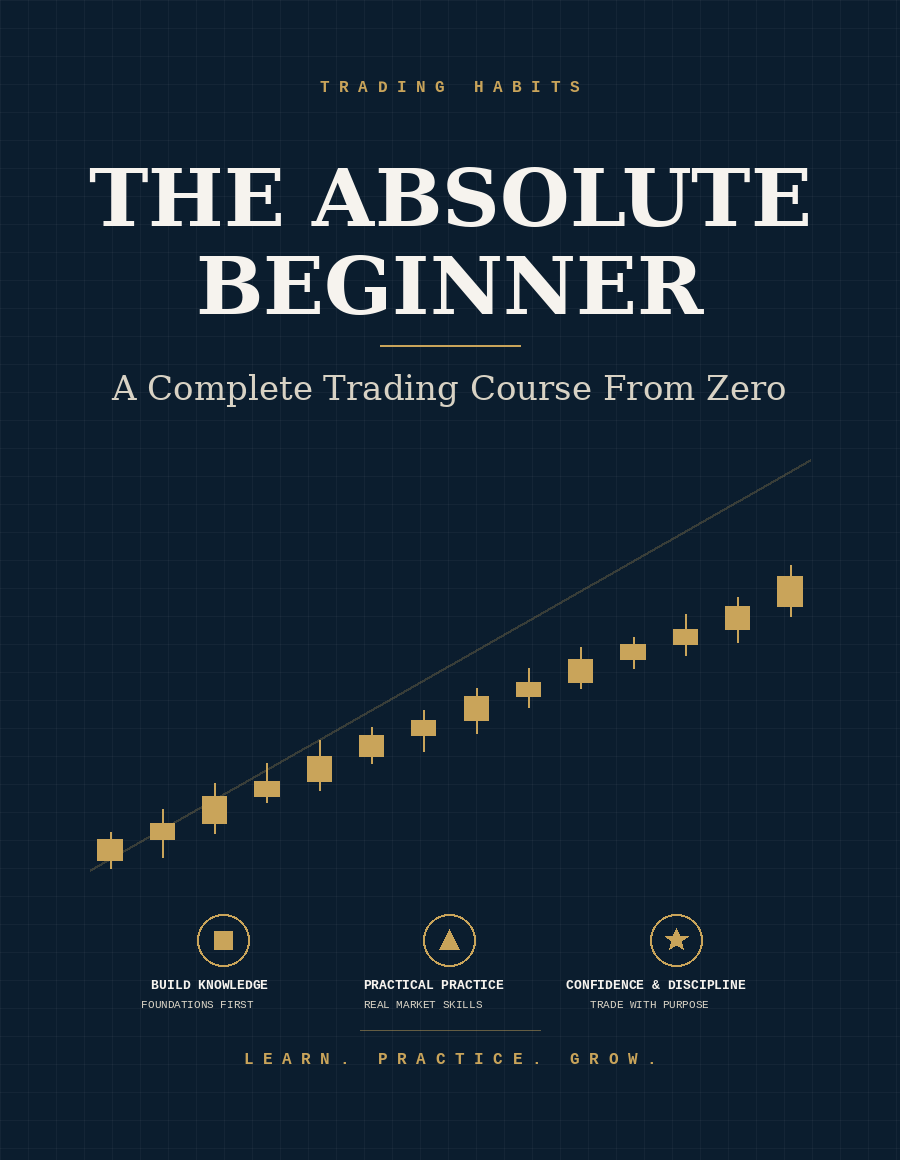 The Absolute Beginner: A Complete Trading Course From Zero, cover