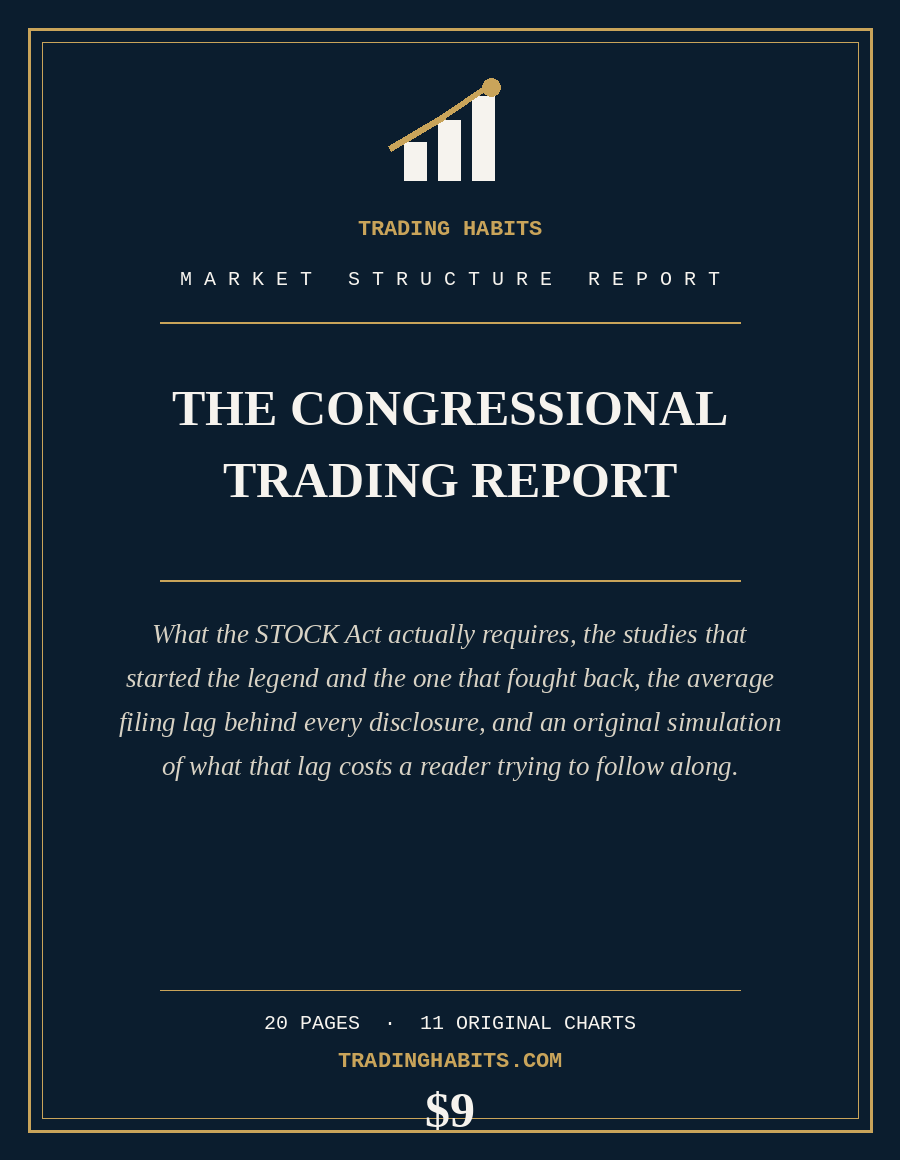 The Congressional Trading Report report cover