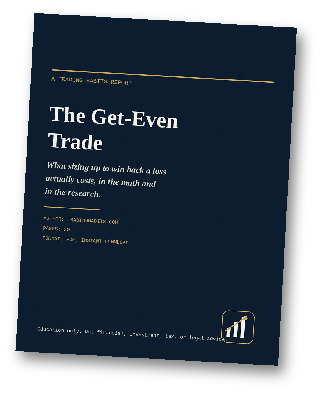 The Get-Even Trade report cover