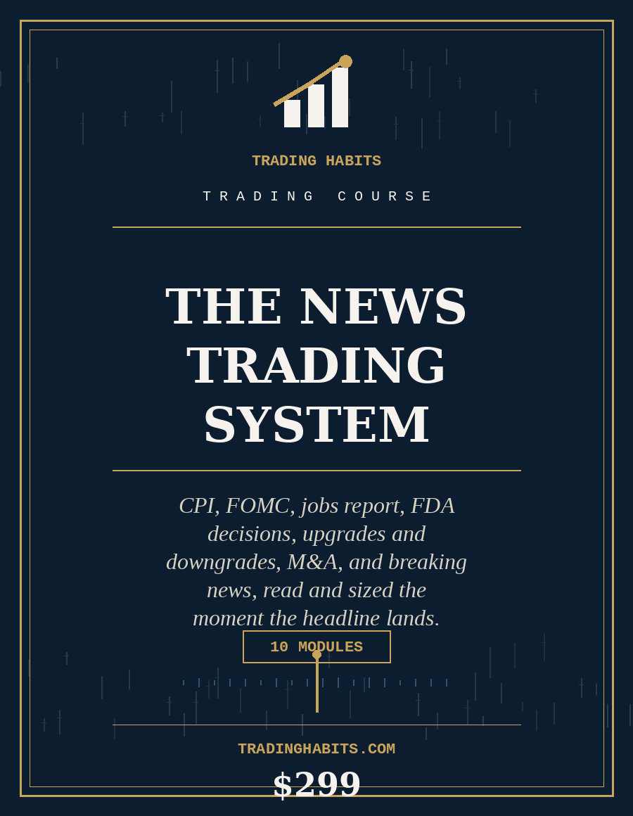 The News Trading System course cover