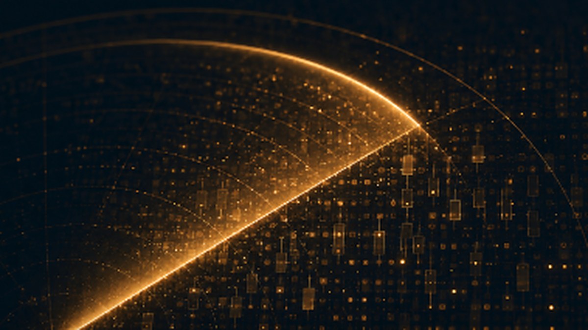 Abstract illustration of scanning unusual options flow