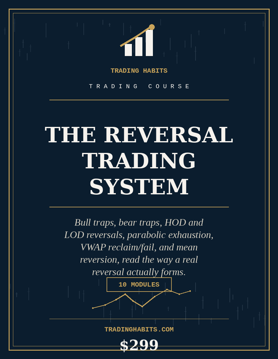 The Reversal Trading System course cover