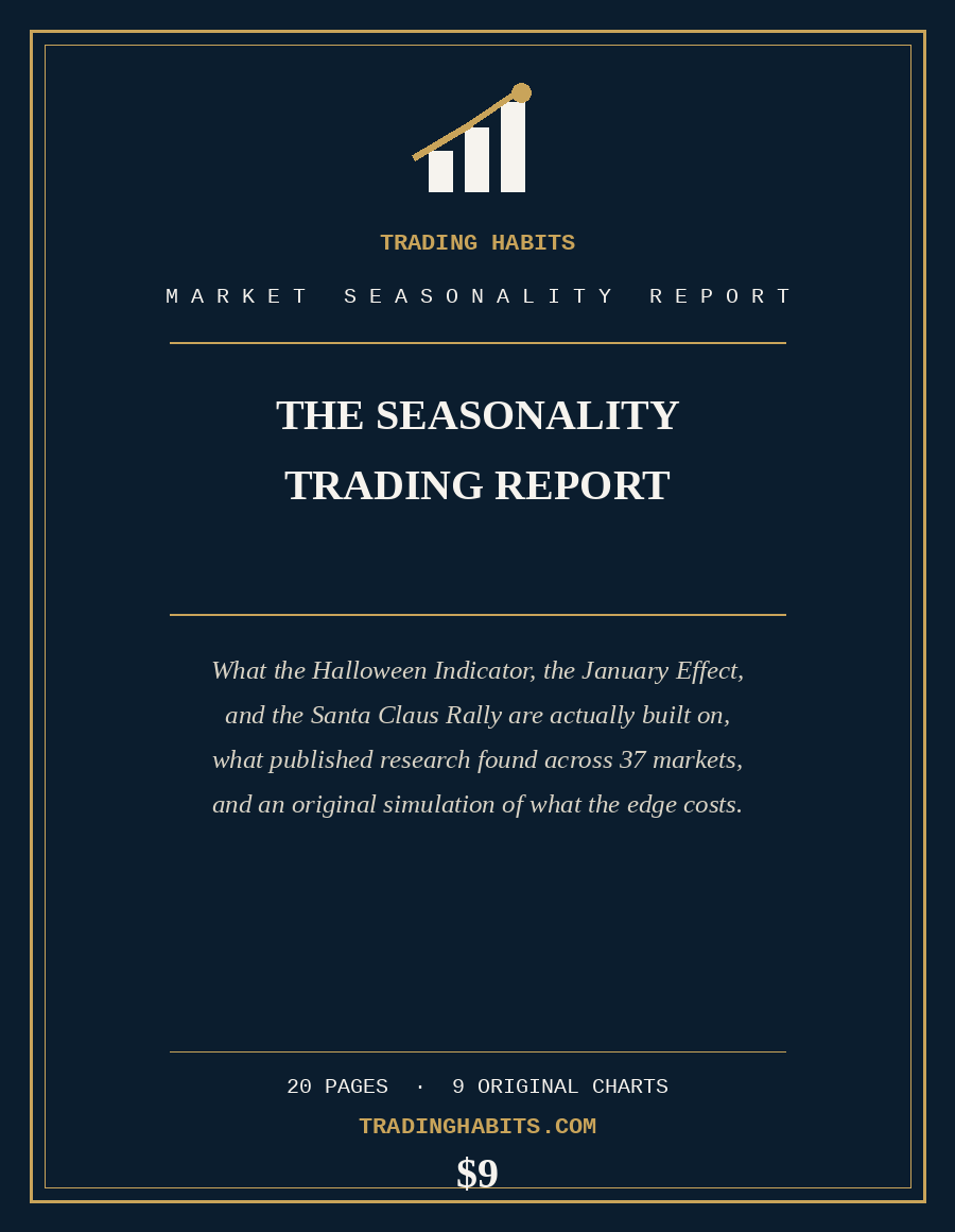 The Seasonality Trading Report report cover