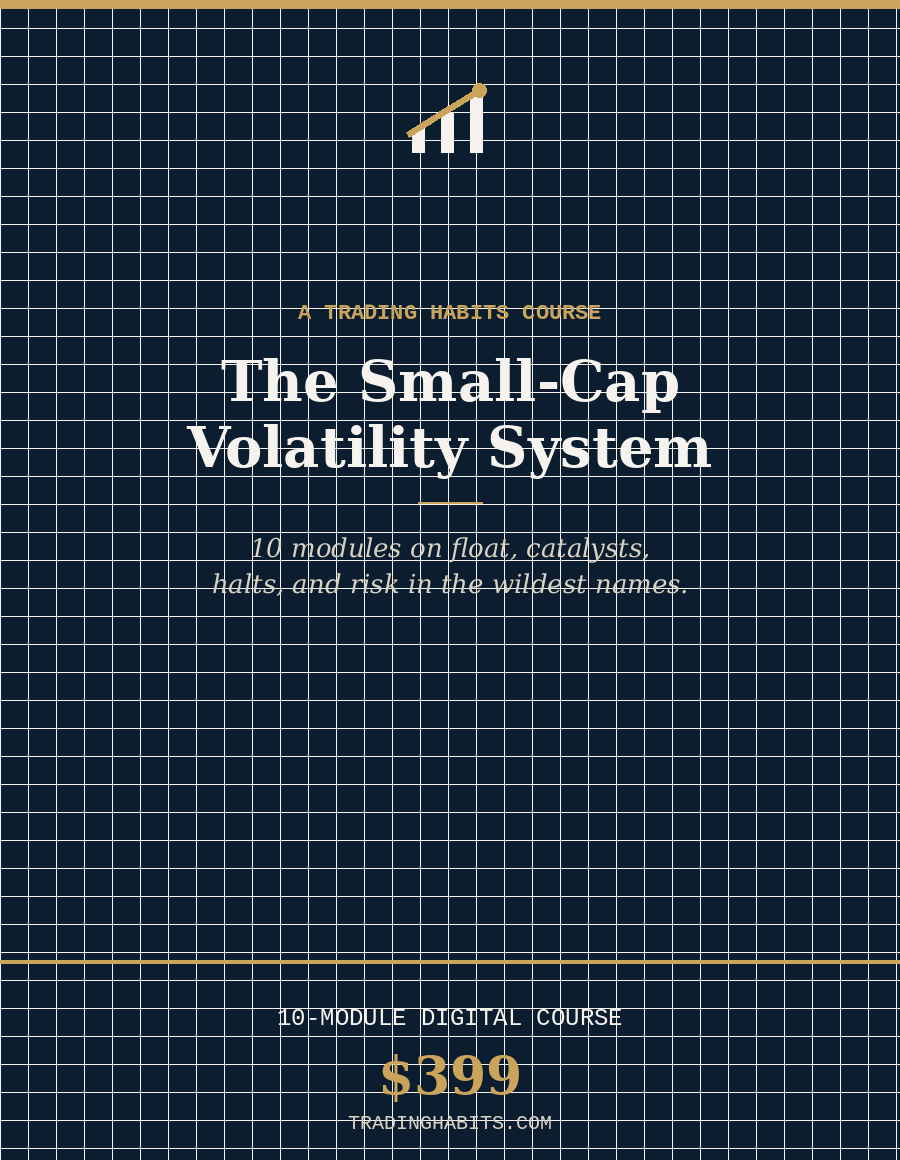 The Small-Cap Volatility System course cover